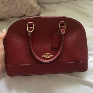 red coach handbag!